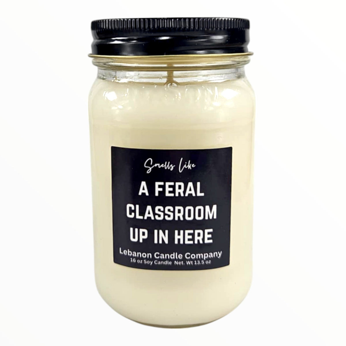Feral Classroom Funny Teacher Candle